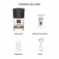 Distributeur de croquette chat avec caméra connectée