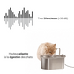 Fontaine à eau en inox avec détecteur de mouvement pour chat