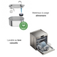 Fontaine à eau en inox avec détecteur de mouvement pour chat