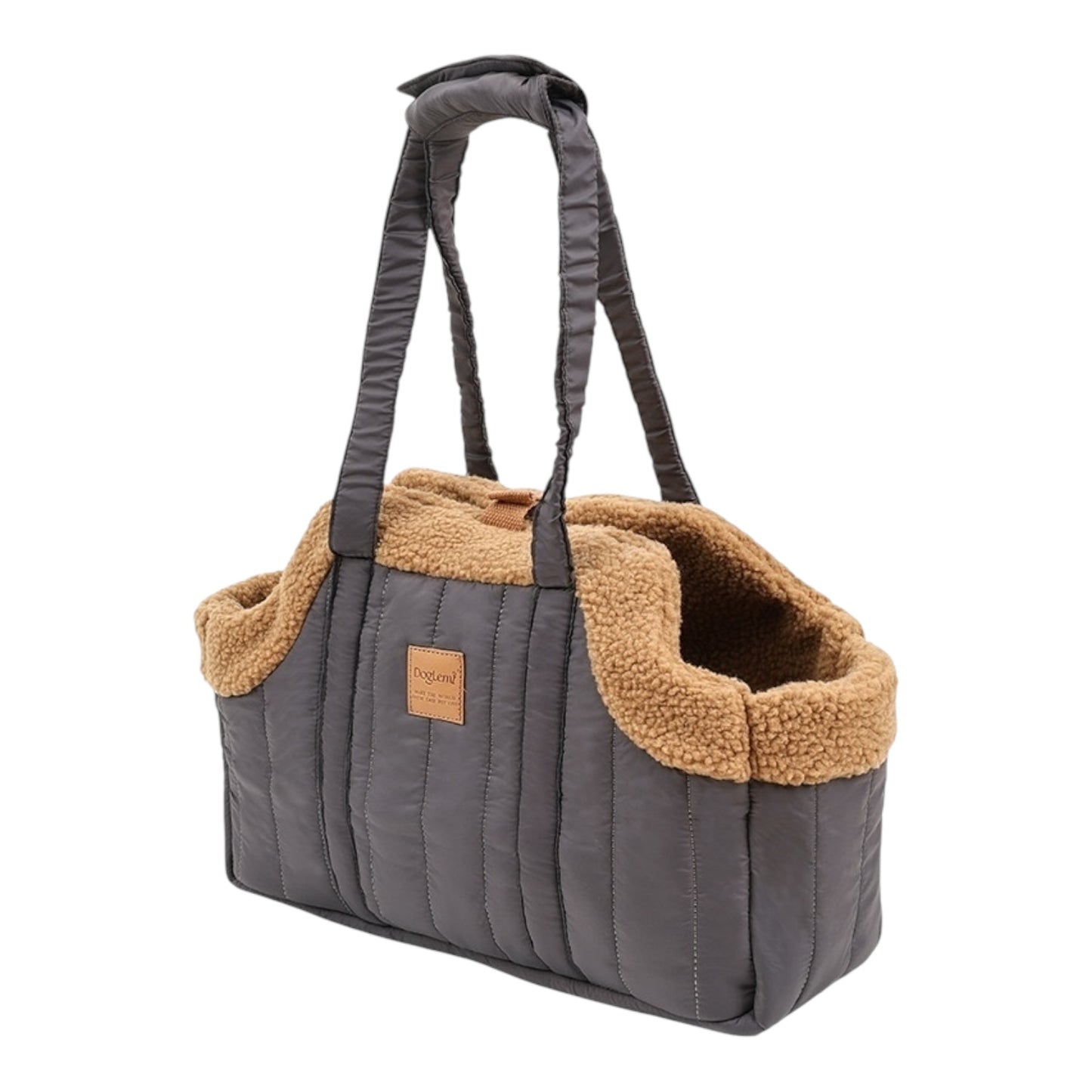 Sac de transport pour chat molletonné
