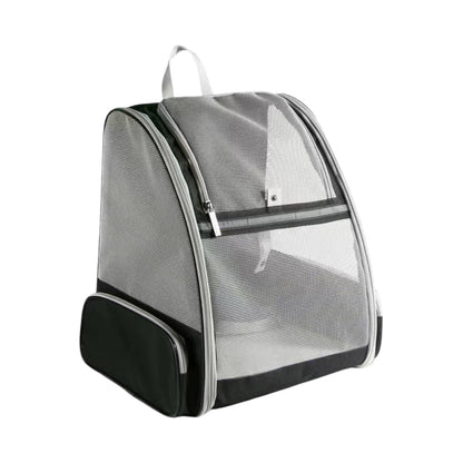 Sac à dos de transport chat avec filet