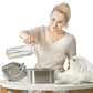 Fontaine à eau en inox avec détecteur de mouvement pour chat