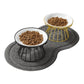 Gamelle pour chat surélevée avec assiette céramique