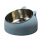Gamelle simple pour chat surélevée en inox