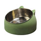 Gamelle simple pour chat surélevée en inox