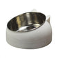 Gamelle simple pour chat surélevée en inox