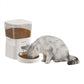 Distributeur automatique de croquettes pour chat programmable