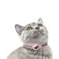 Collier chat airtag apple en cuir