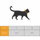 Collier anti-étranglement pour chat avec fermoir quick release